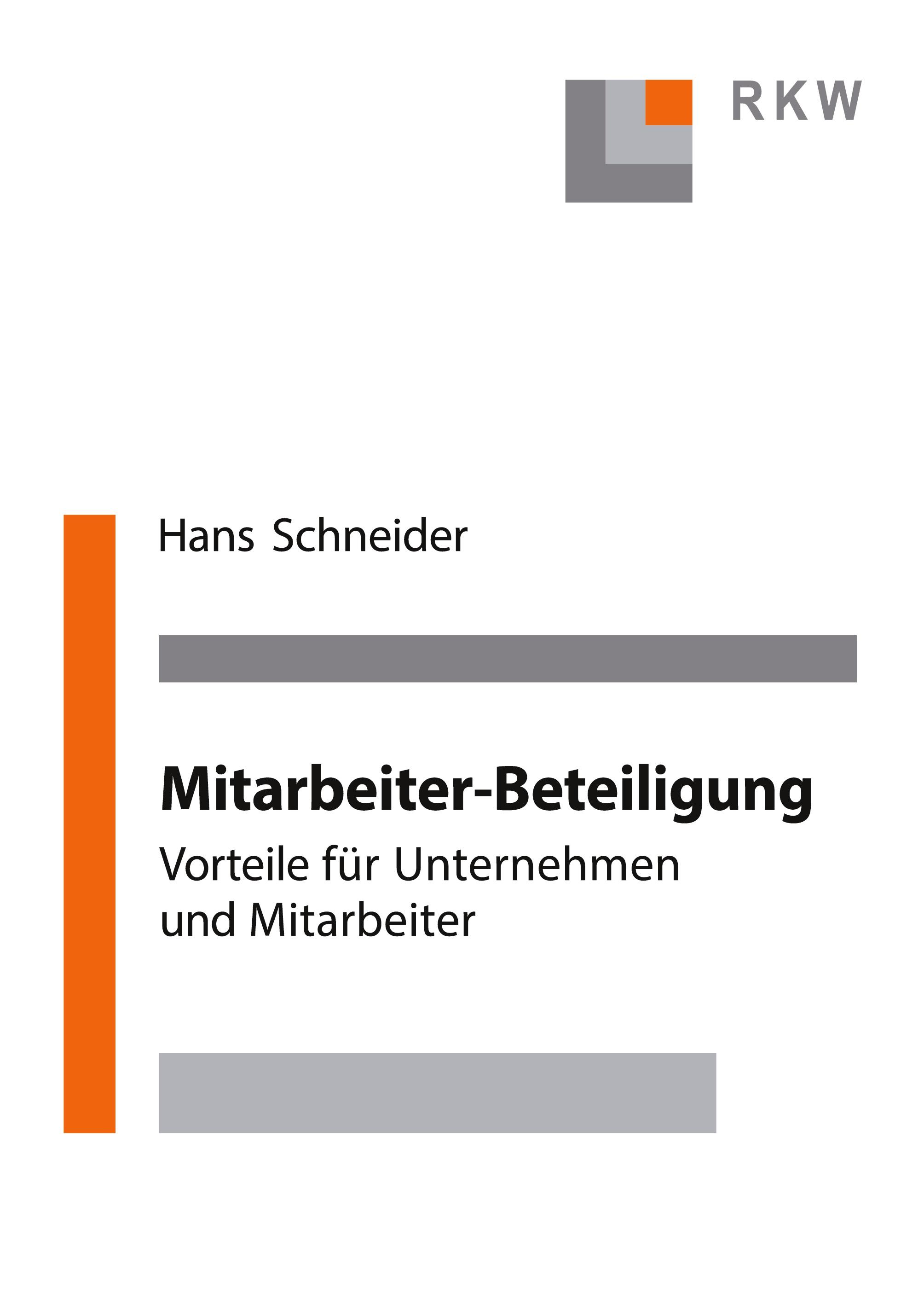 Vorderes Coverbild Mitarbeiter-Beteiligung.