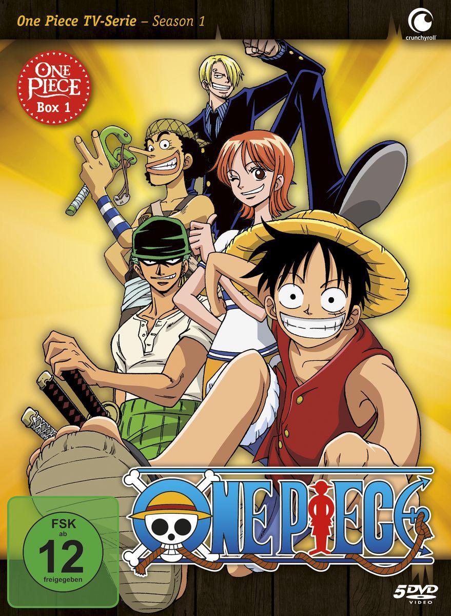 Vorderes Coverbild One Piece - TV-Serie - Box 1 (Episoden 1-30) [5 DVDs] NEU