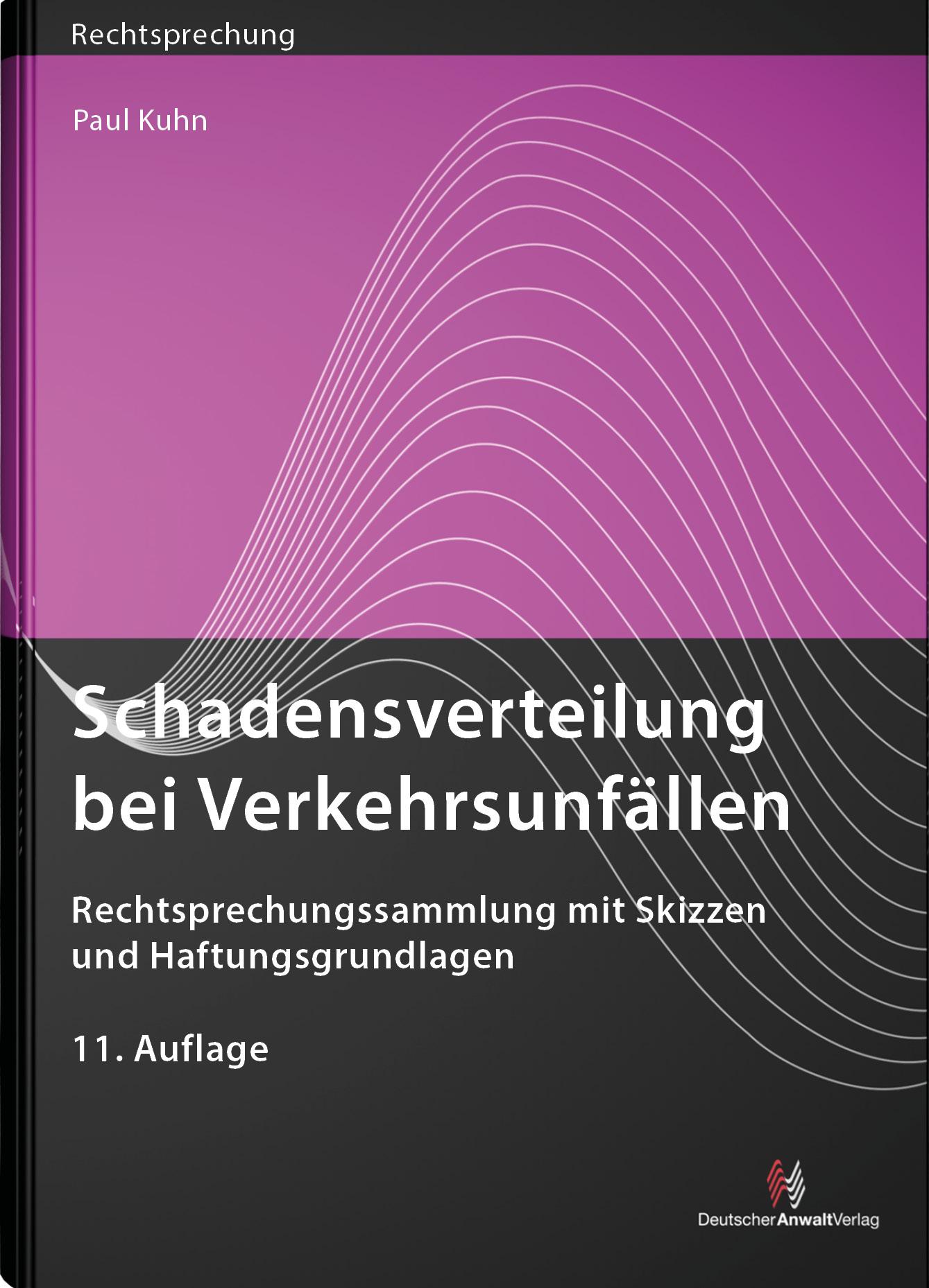 Vorderes Coverbild Schadensverteilung bei Verkehrsunfällen