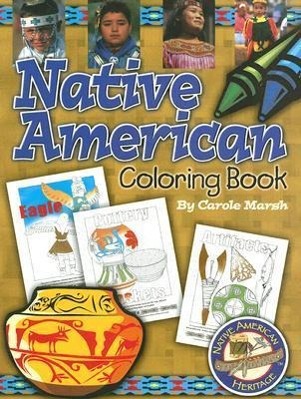 Vorderes Coverbild Native American Coloring Book