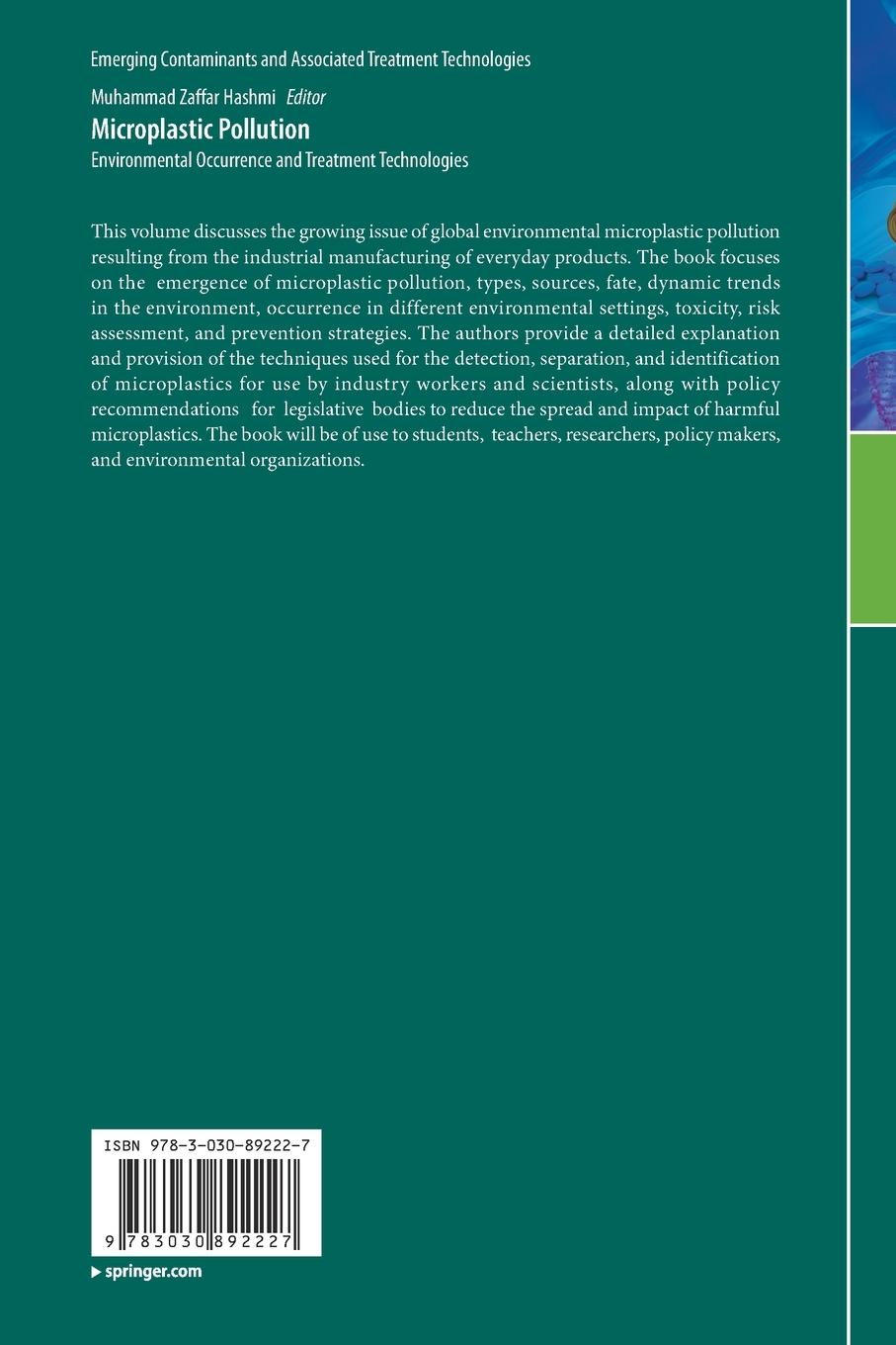 Rückseitencover Microplastic Pollution