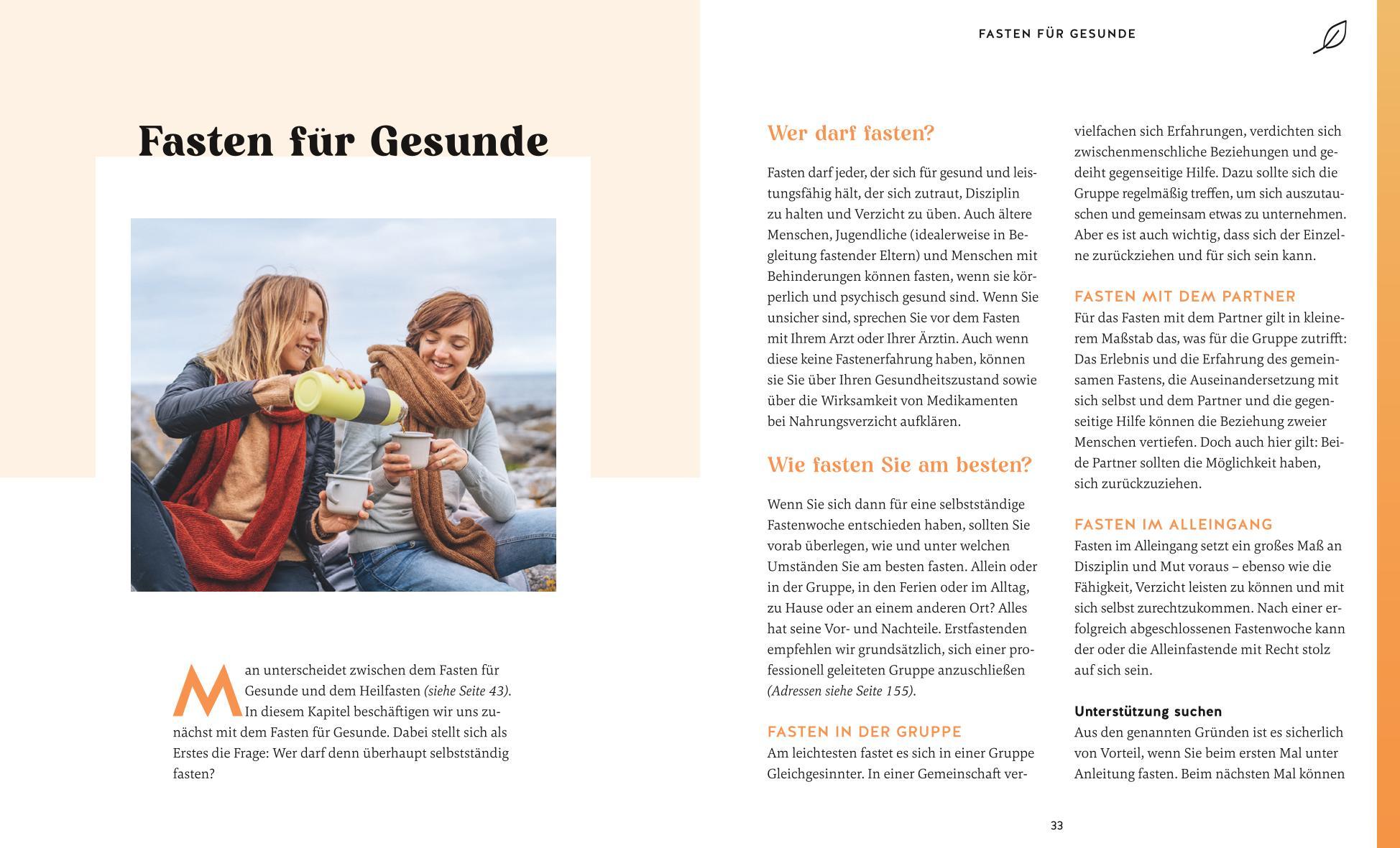 Beispielinhalt (Bild) Wie neugeboren durch Fasten