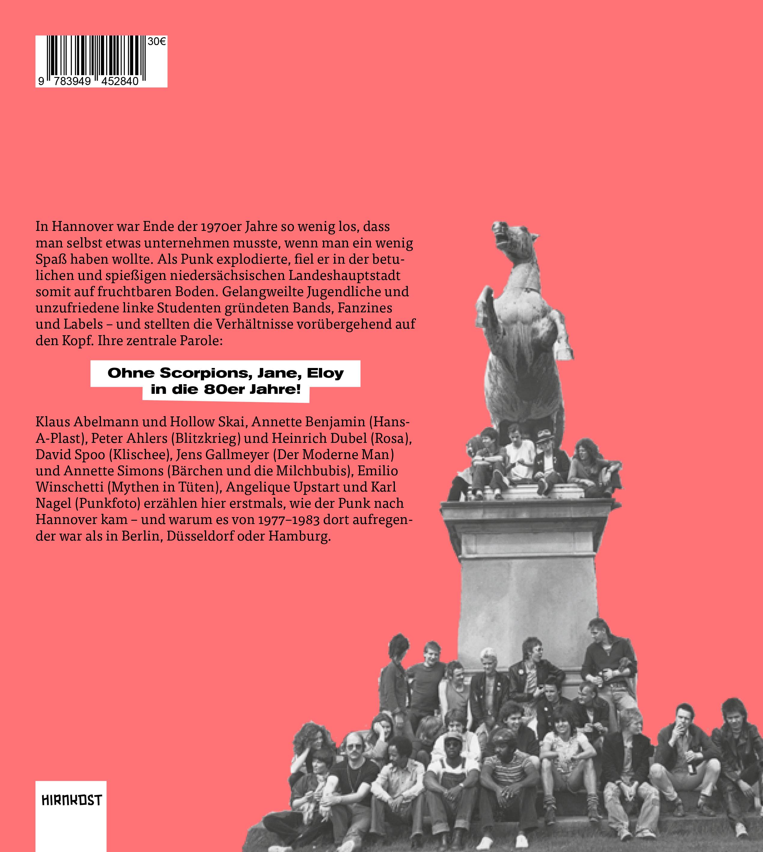 Rückseitencover Wie der Punk nach Hannover kam