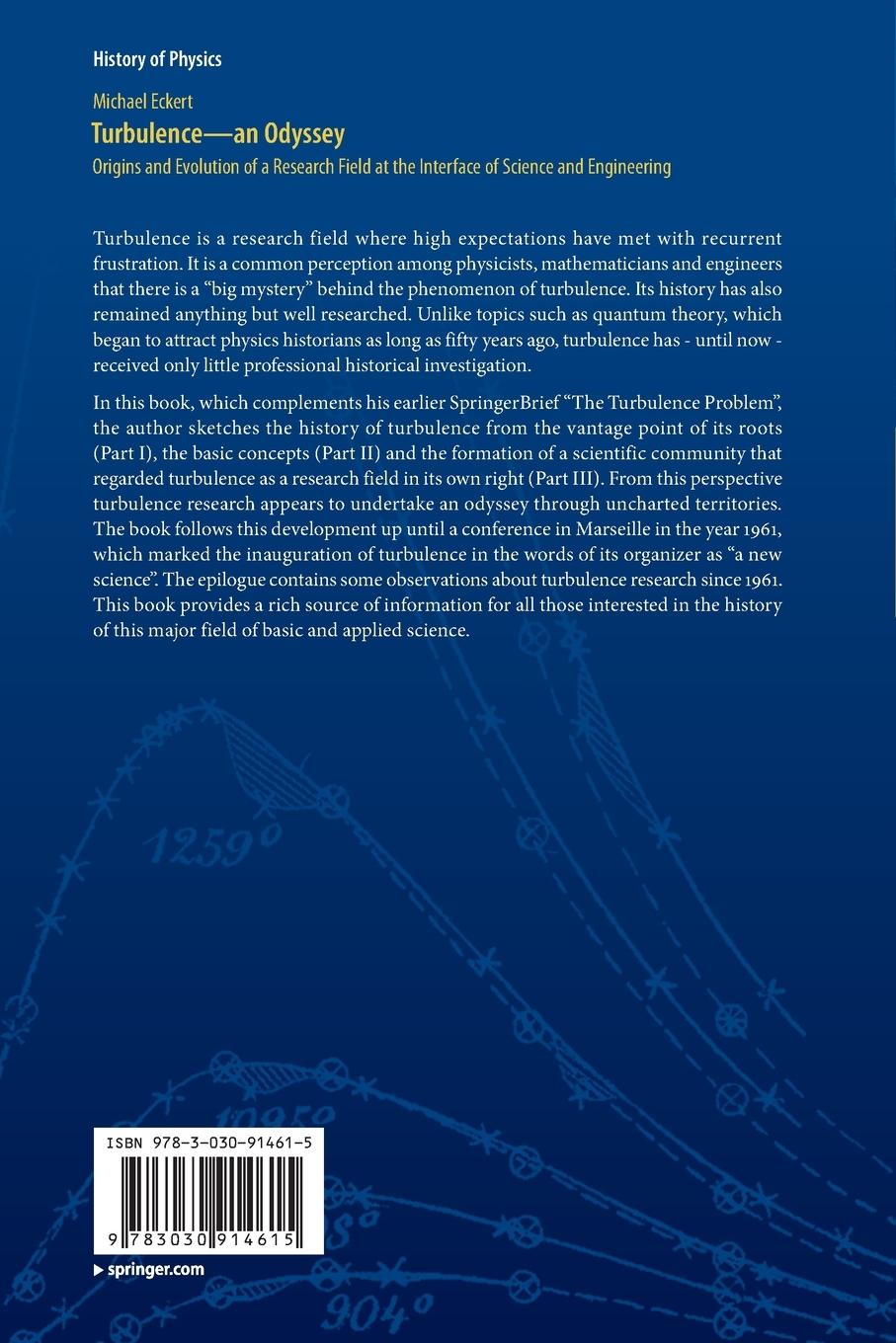 Rückseitencover Turbulence-an Odyssey