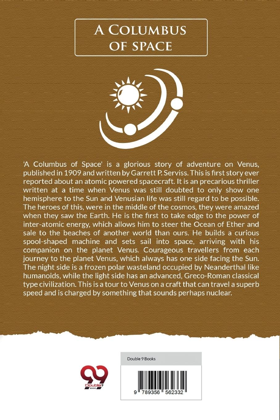 Rückseitencover A Columbus Of Space