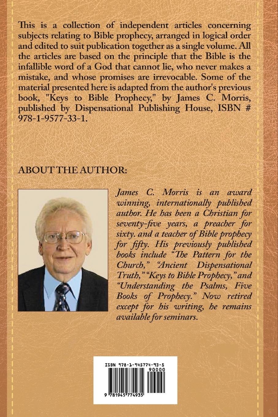 Rückseitencover Thoughts About Prophetic Subjects