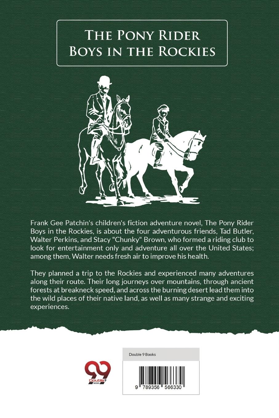 Rückseitencover The Pony Rider Boys In the Rockies