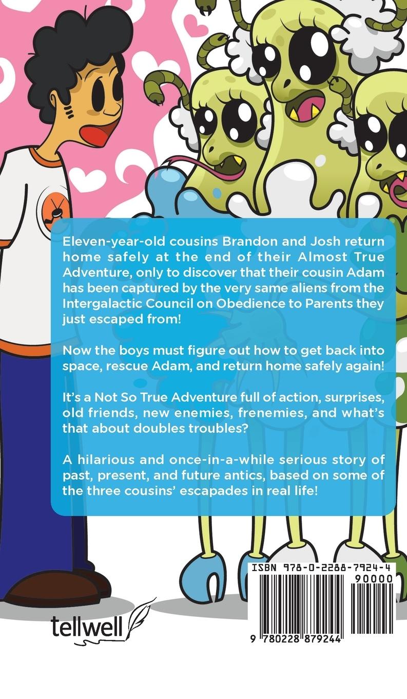 Rückseitencover The Not so True Adventures of Brandon, Josh, and Adam