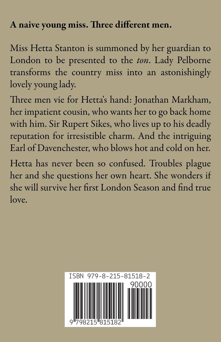 Rückseitencover Love's Masquerade