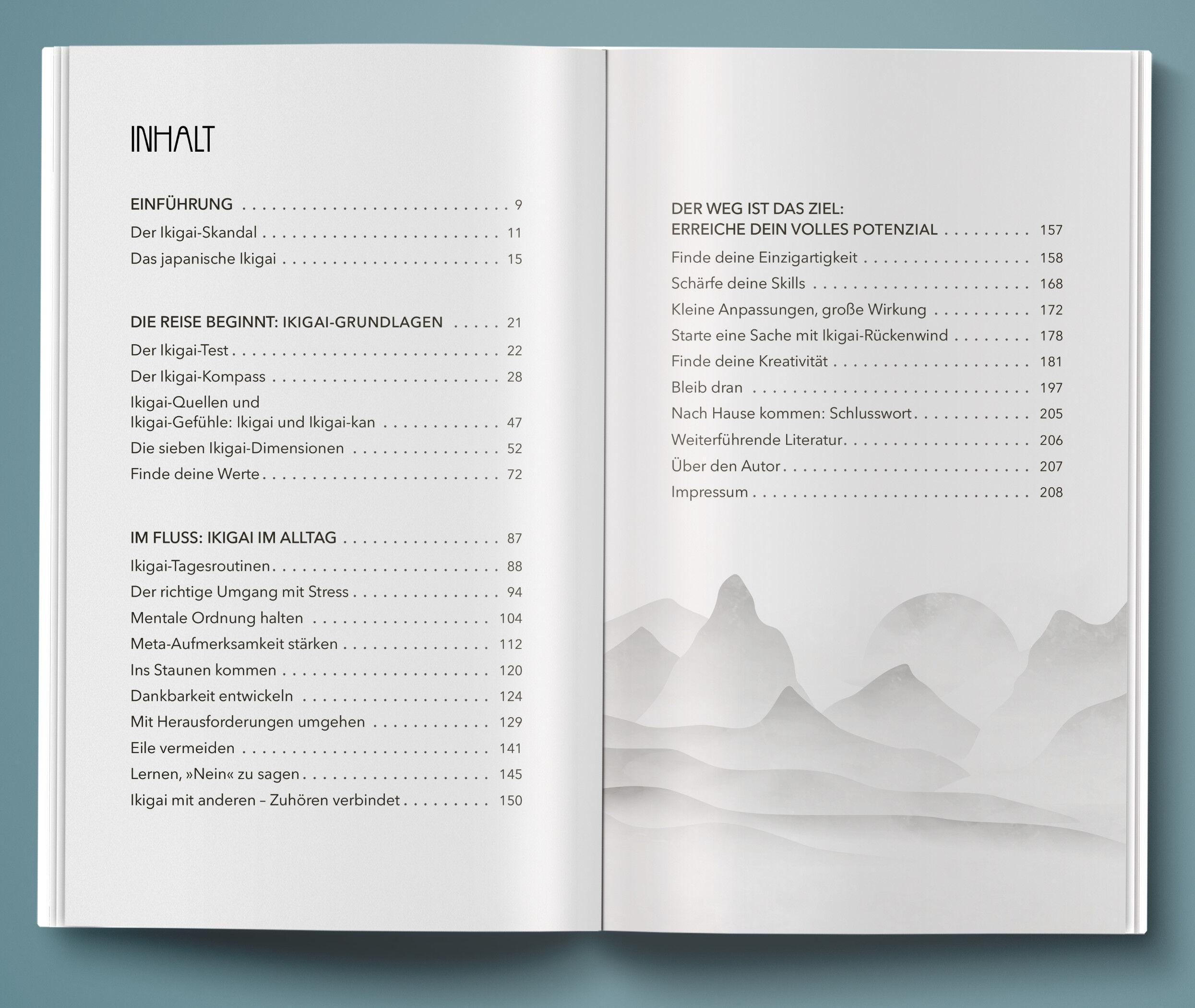 Beispielinhalt (Bild) Ikigai: Das Geheimnis der kleinen Dinge