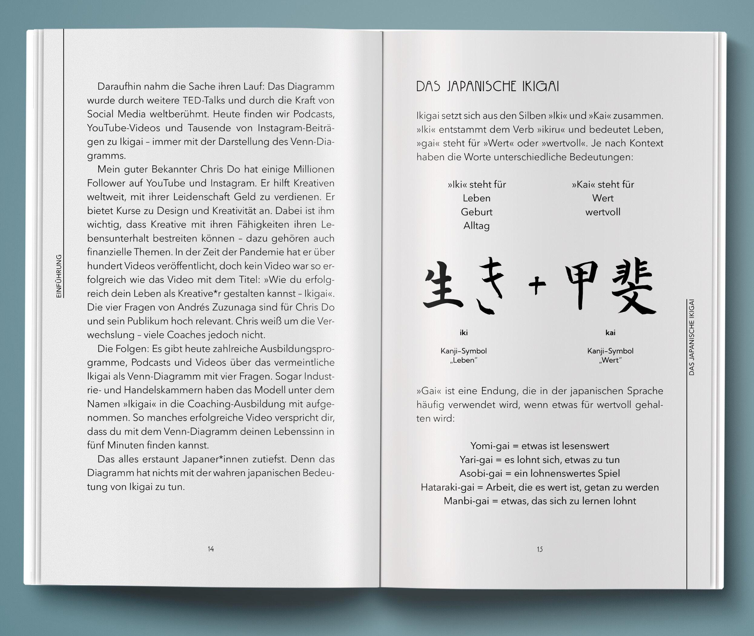 Beispielinhalt (Bild) Ikigai: Das Geheimnis der kleinen Dinge