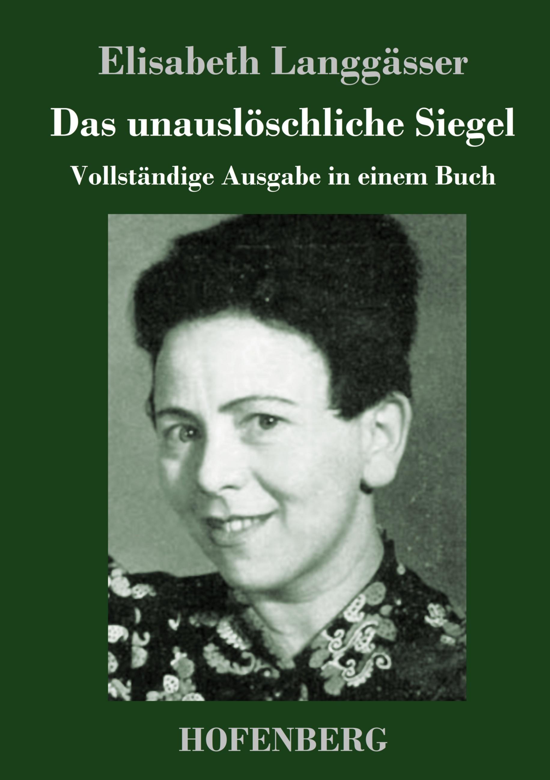 Vorderes Coverbild Das unauslöschliche Siegel