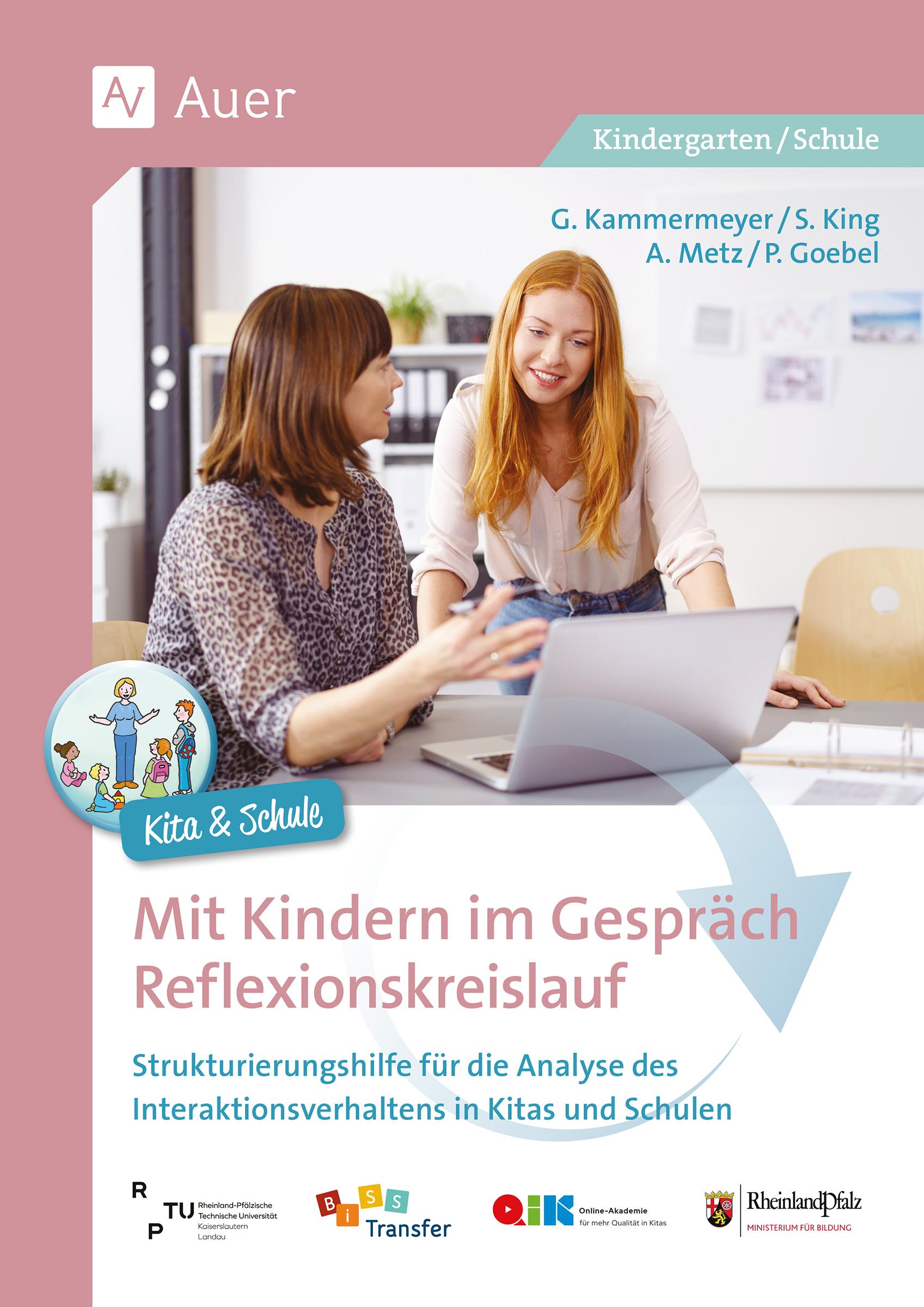 Vorderes Coverbild Mit Kindern im Gespräch - Reflexionskreislauf