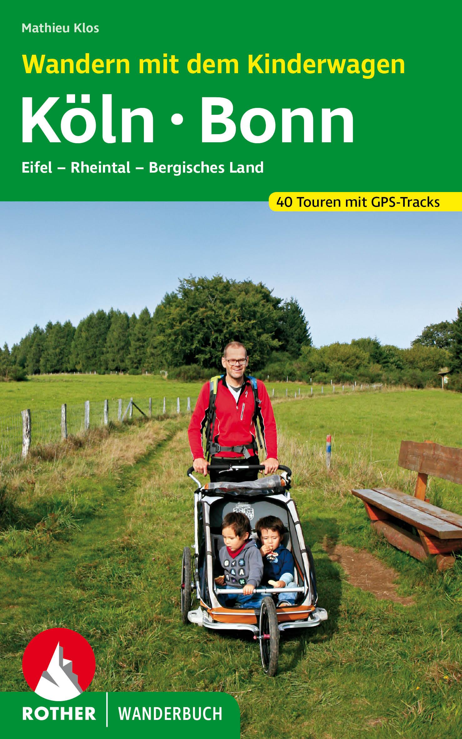 Vorderes Coverbild Wandern mit dem Kinderwagen Köln - Bonn