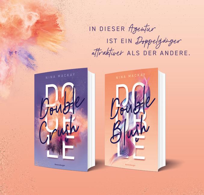 Beispielinhalt (Bild) Doppelgänger-Agentur, Band 1: Double Crush (Humorvolle New-Adult-Romance für alle Fans von Kiss Me Once)