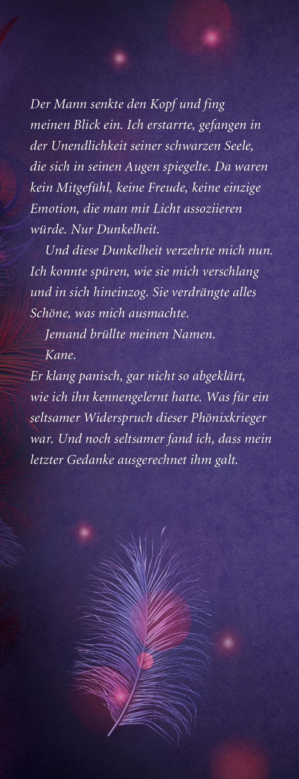Beispielinhalt (Bild) Die Legende des Phönix, Band 1: Dunkelaura