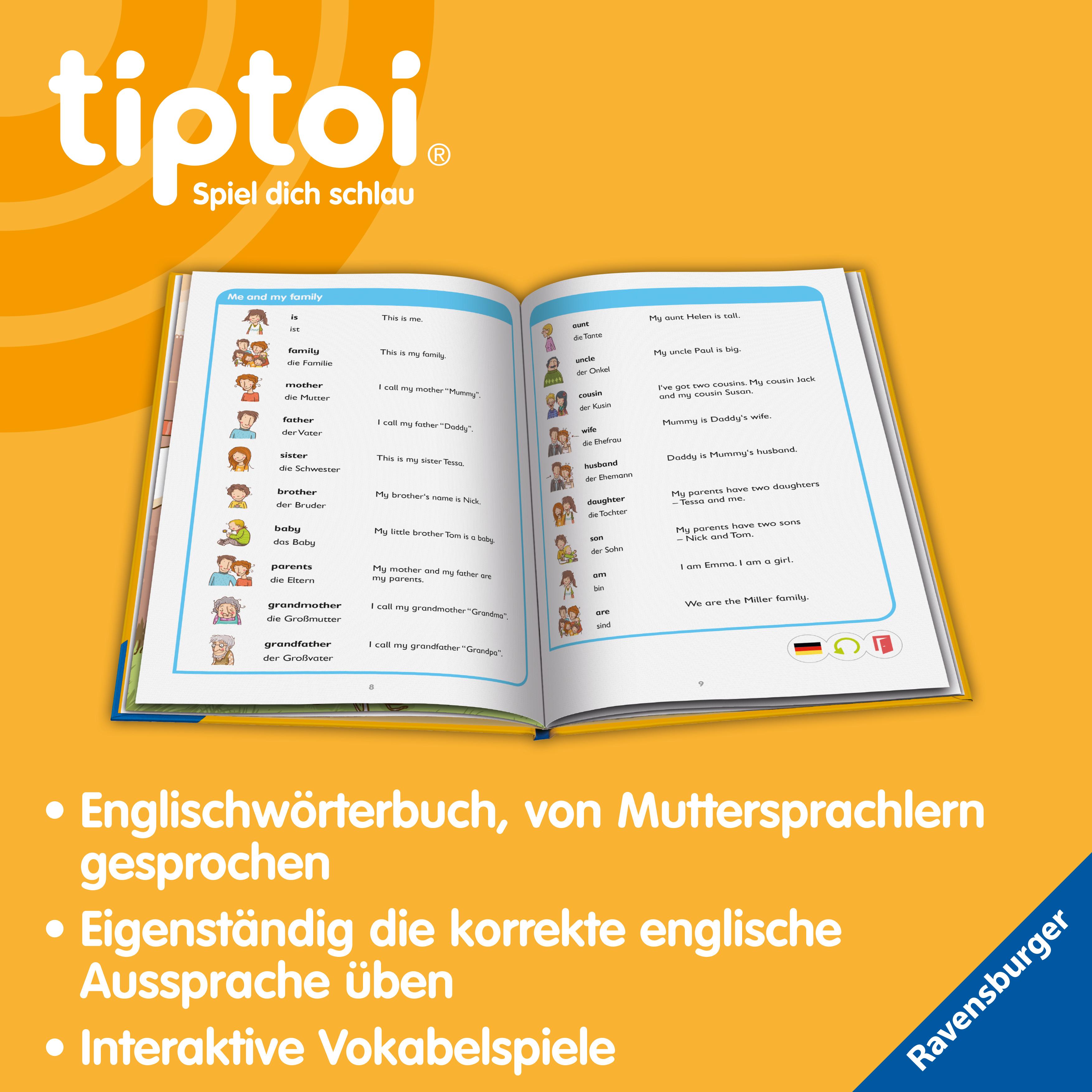 Beispielinhalt (Bild) tiptoi® - Grundschulwörterbuch Englisch
