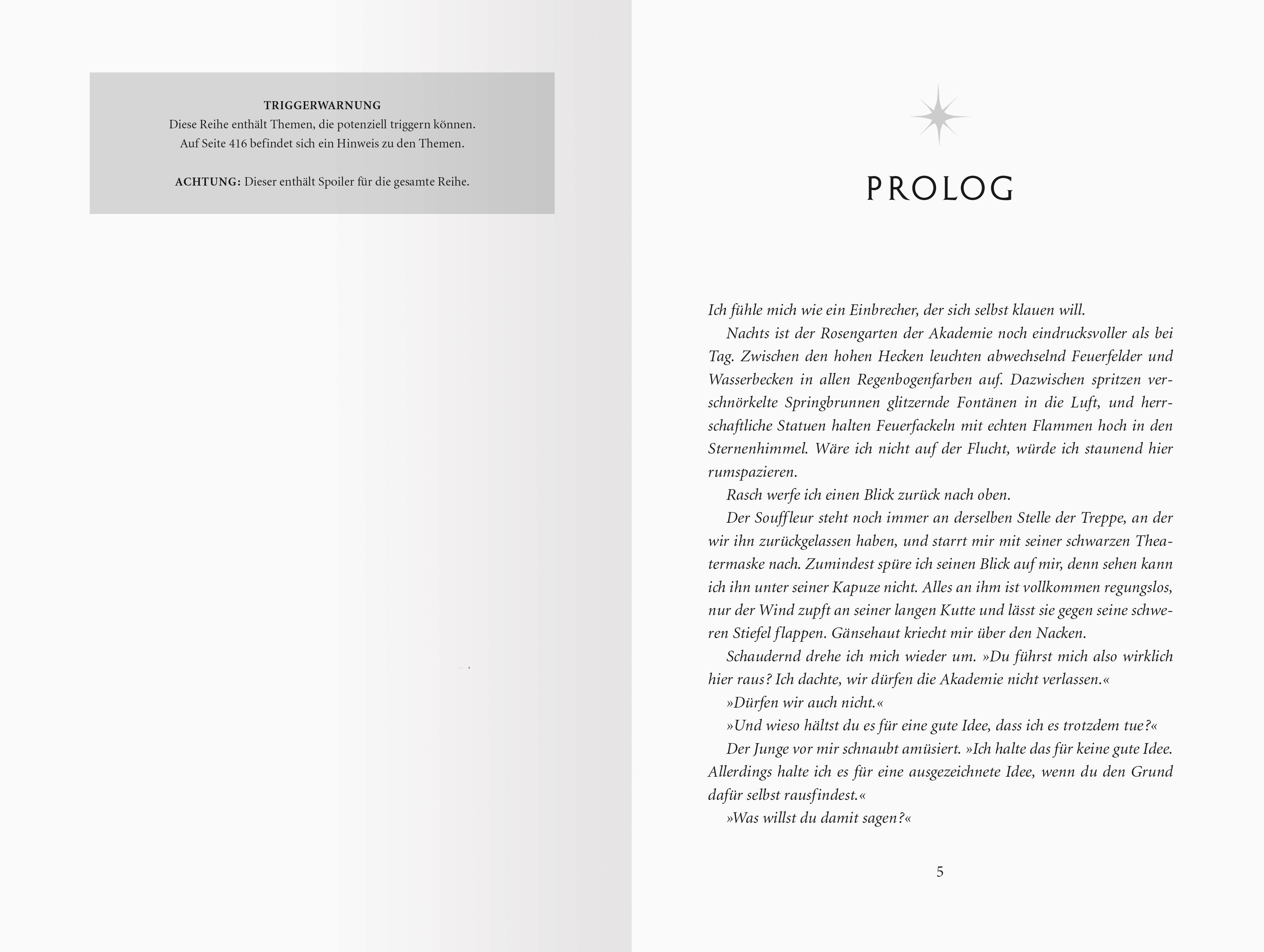 Beispielinhalt (Bild) The Romeo & Juliet Society, Band 1: Rosenfluch