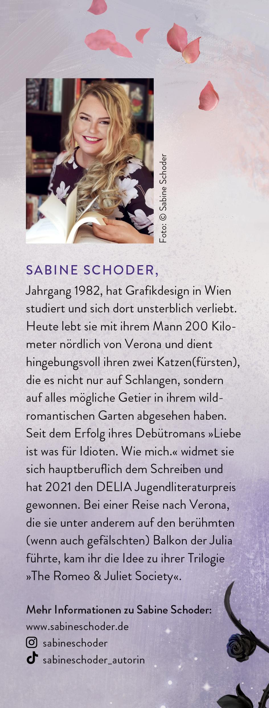 Beispielinhalt (Bild) The Romeo & Juliet Society, Band 1: Rosenfluch