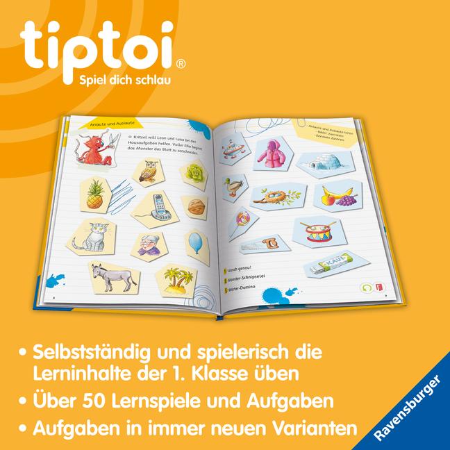 Beispielinhalt (Bild) tiptoi® Lern mit mir! Deutsch 1. Klasse