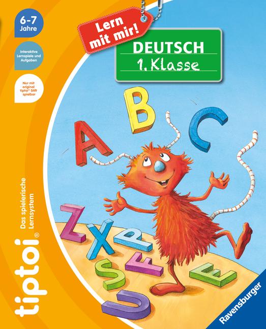 Vorderes Coverbild tiptoi® Lern mit mir! Deutsch 1. Klasse