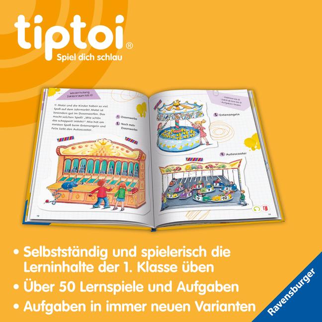 Beispielinhalt (Bild) tiptoi® Lern mit mir! Mathe 1. Klasse