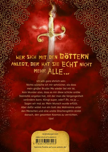 Beispielinhalt (Bild) Sikander gegen die Götter, Band 2: Der Zorn der Drachengöttin (Rick Riordan Presents)