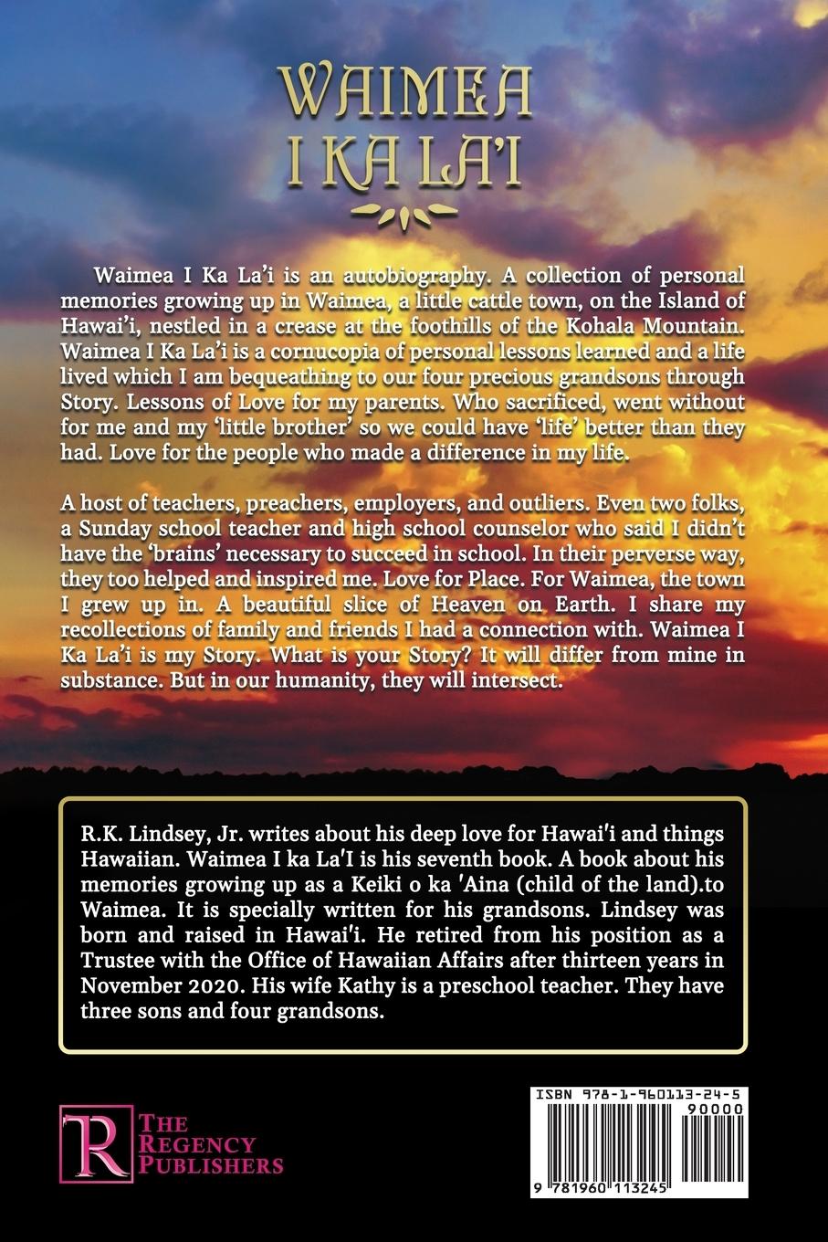 Rückseitencover Waimea I Ka La'i