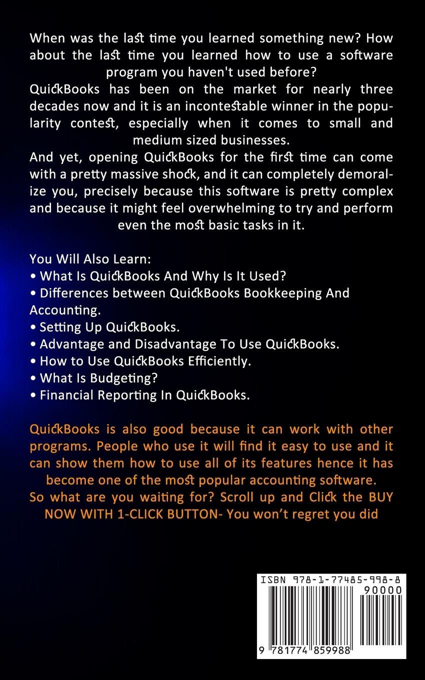Rückseitencover Quickbooks