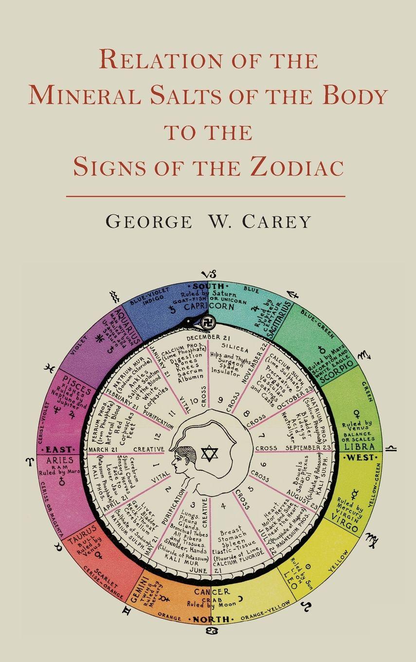 Vorderes Coverbild Relation of the Mineral Salts of the Body to the Signs of the Zodiac