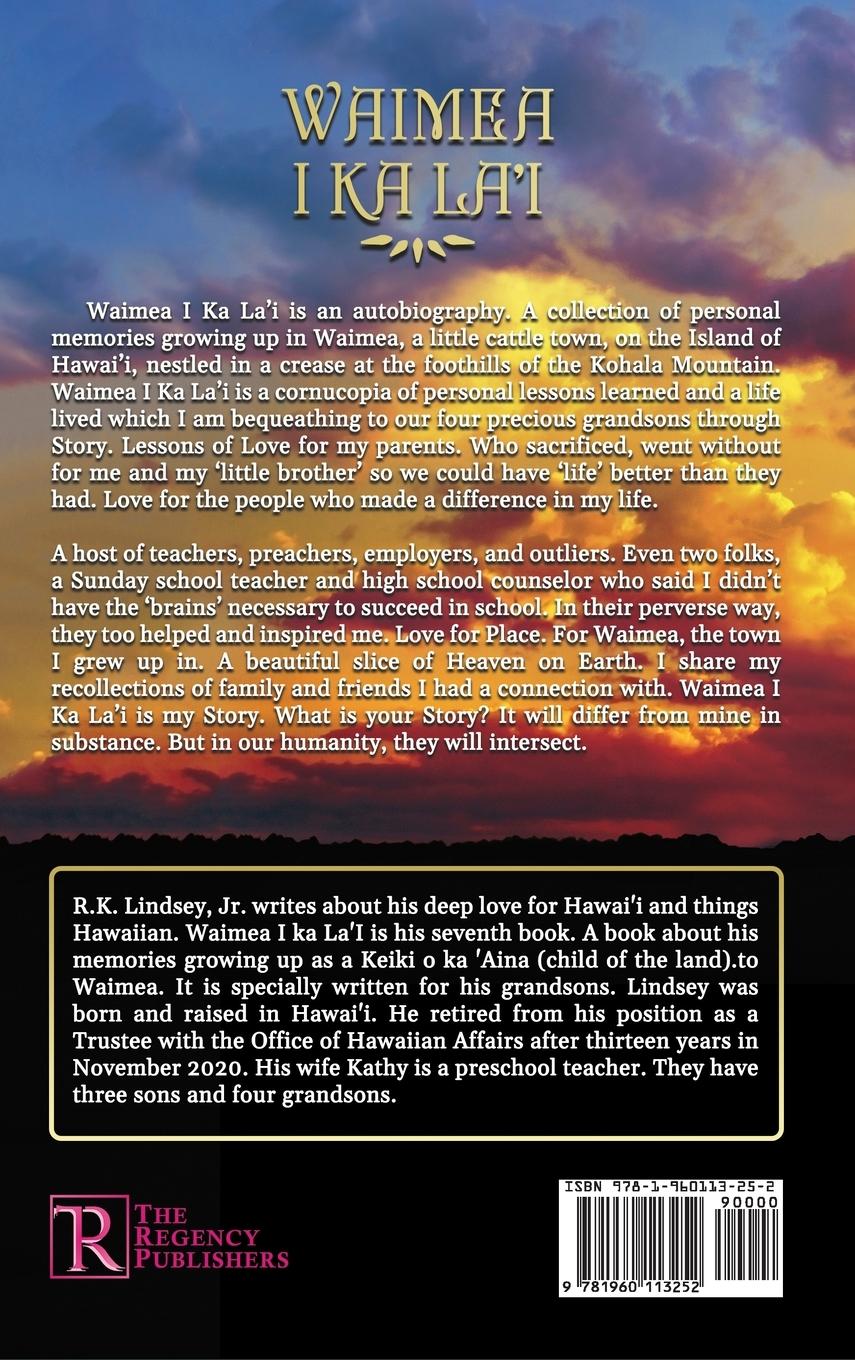 Rückseitencover Waimea I Ka La'i