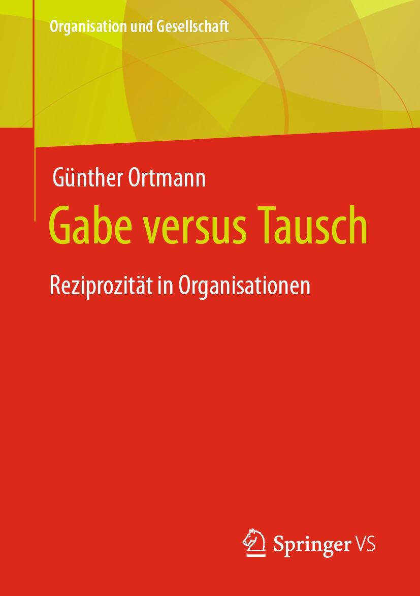 Vorderes Coverbild Gabe versus Tausch