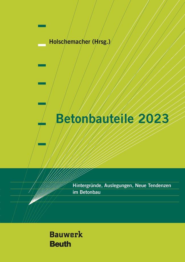 Vorderes Coverbild Betonbauteile 2023