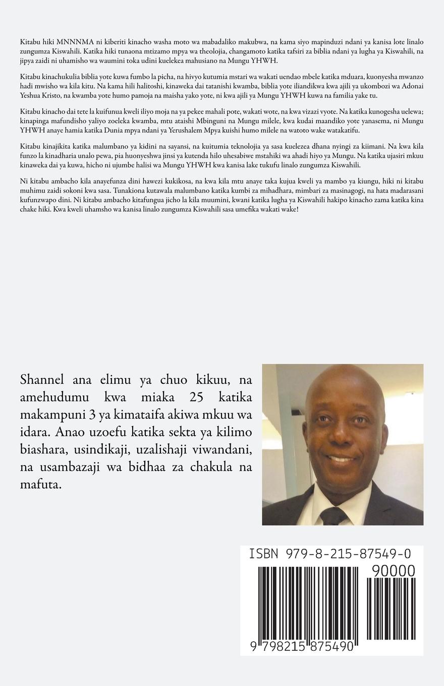 Rückseitencover Jinsi ya Kusali & Kuongea na Yahweh