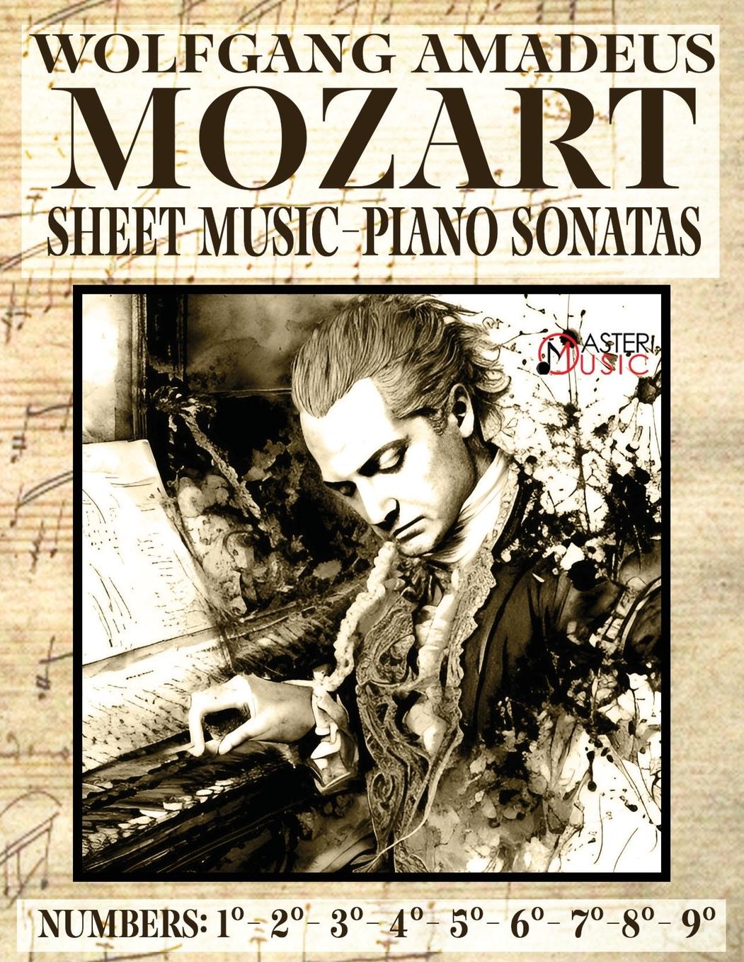 Vorderes Coverbild Mozart Wolfang Amadeus - Piano Sonatas - Sheet Music - Volume 1
