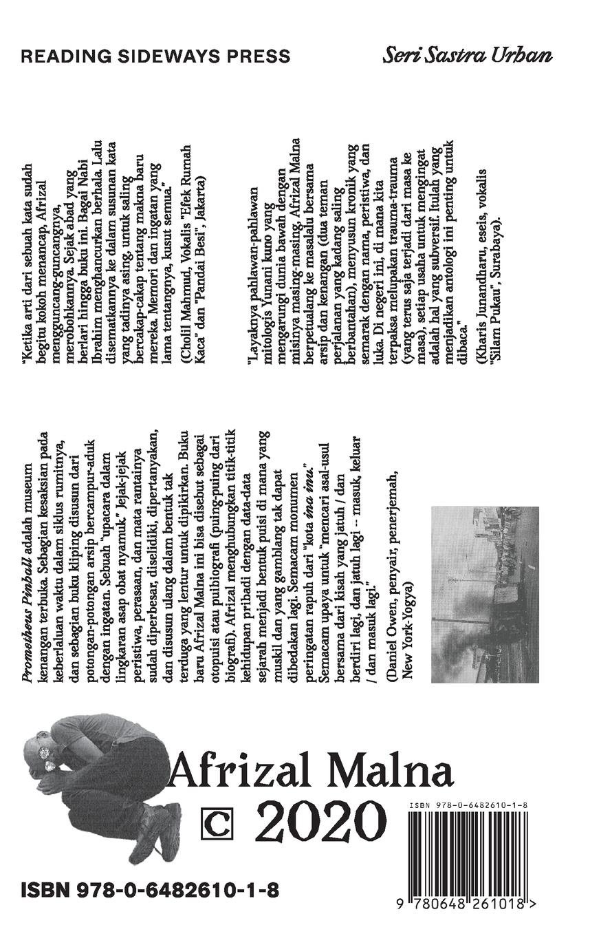 Rückseitencover Prometheus Pinball