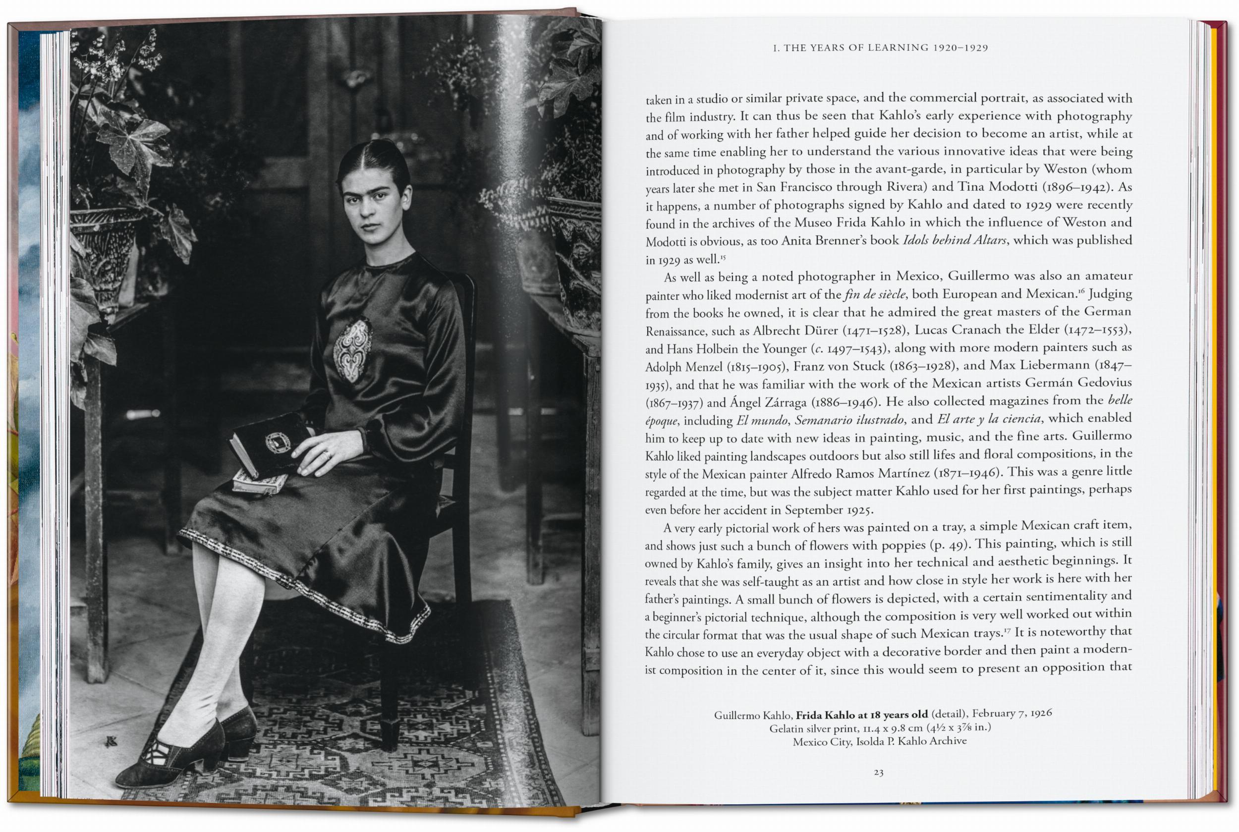 Beispielinhalt (Bild) Frida Kahlo. 40th Ed.