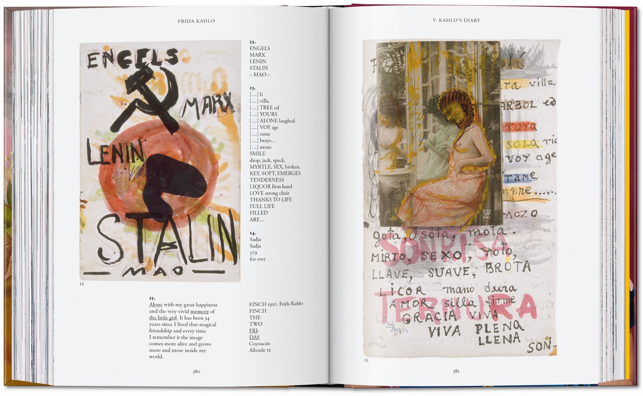 Beispielinhalt (Bild) Frida Kahlo. 40th Ed.