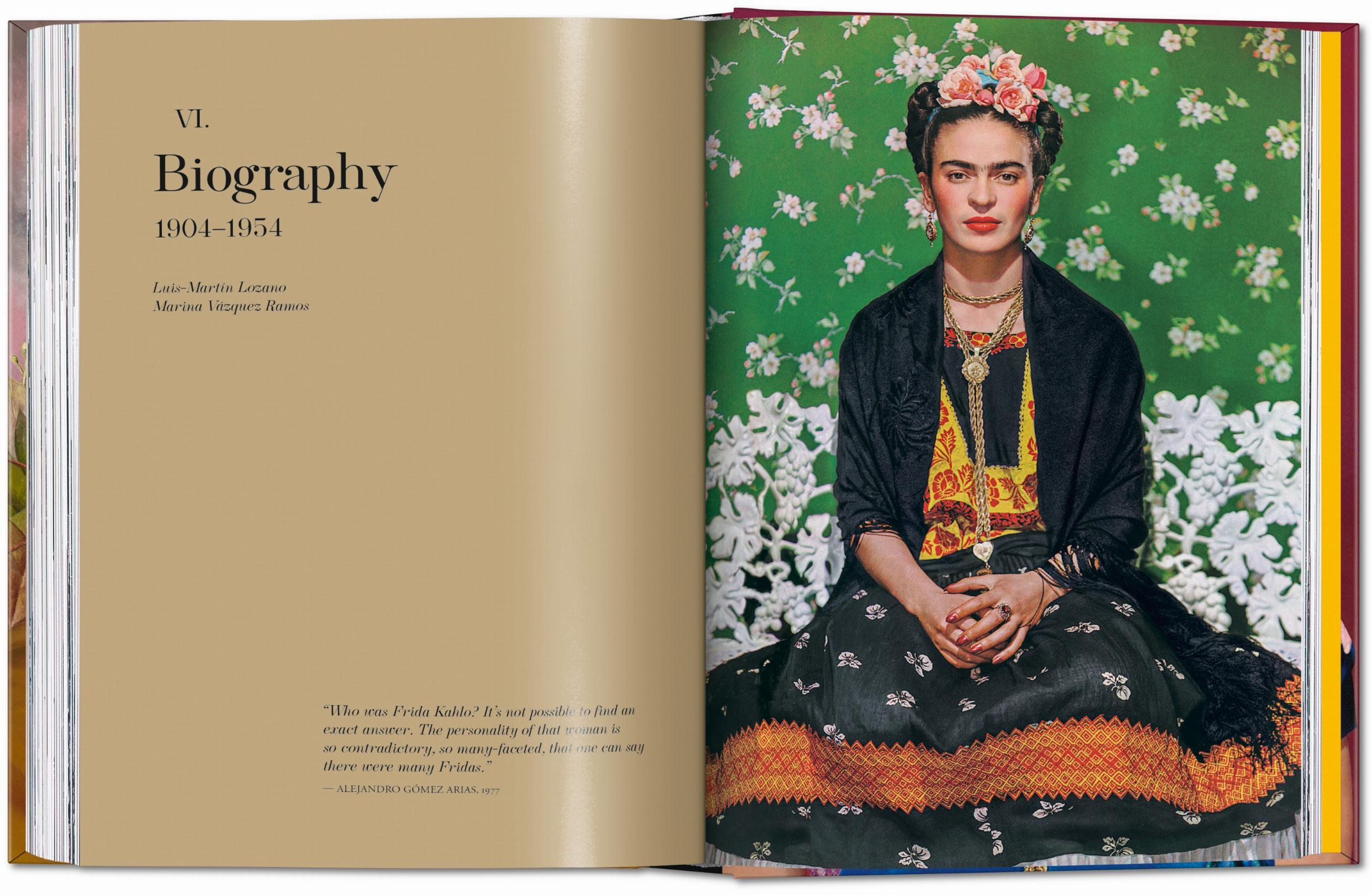 Beispielinhalt (Bild) Frida Kahlo. 40th Ed.