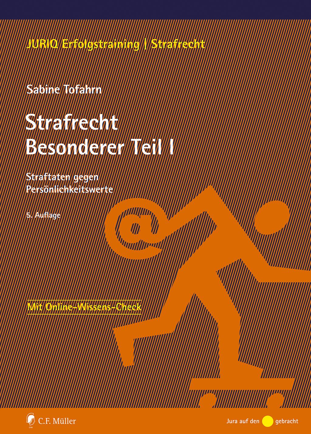 Vorderes Coverbild Strafrecht Besonderer Teil I