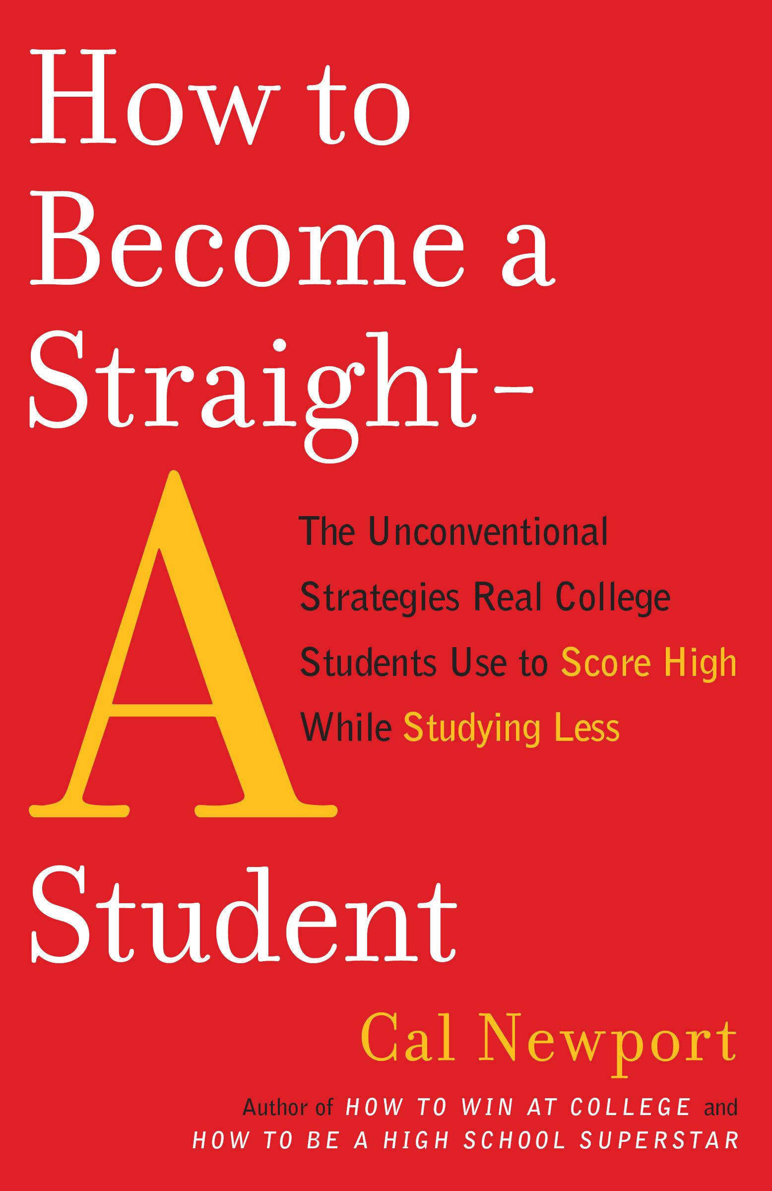 Vorderes Coverbild How to Become a Straight-A Student