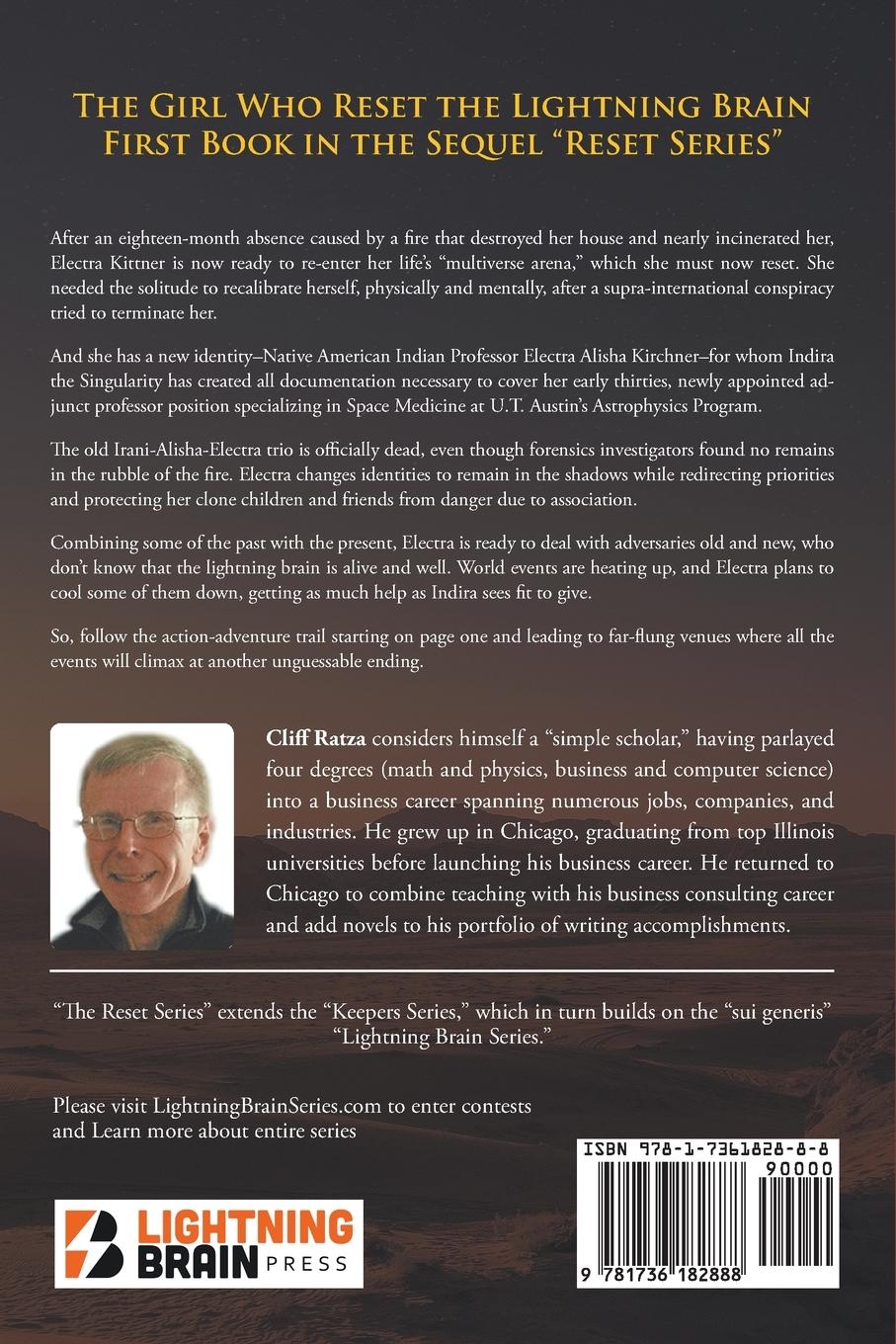 Rückseitencover The Girl Who Reset the Lightning Brain