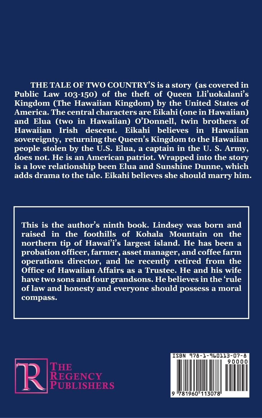 Rückseitencover A TALE OF TWO COUNTRY'S