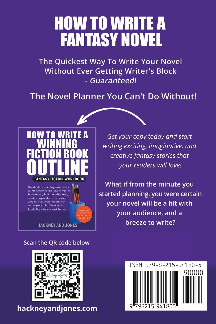 Rückseitencover How To Write A Fantasy Novel