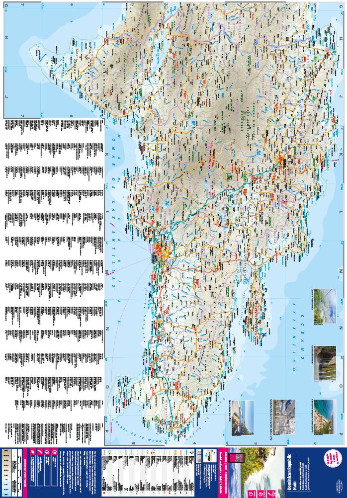 Beispielinhalt (Bild) Reise Know-How Landkarte Dominikanische Republik, Haiti 1 : 450.000