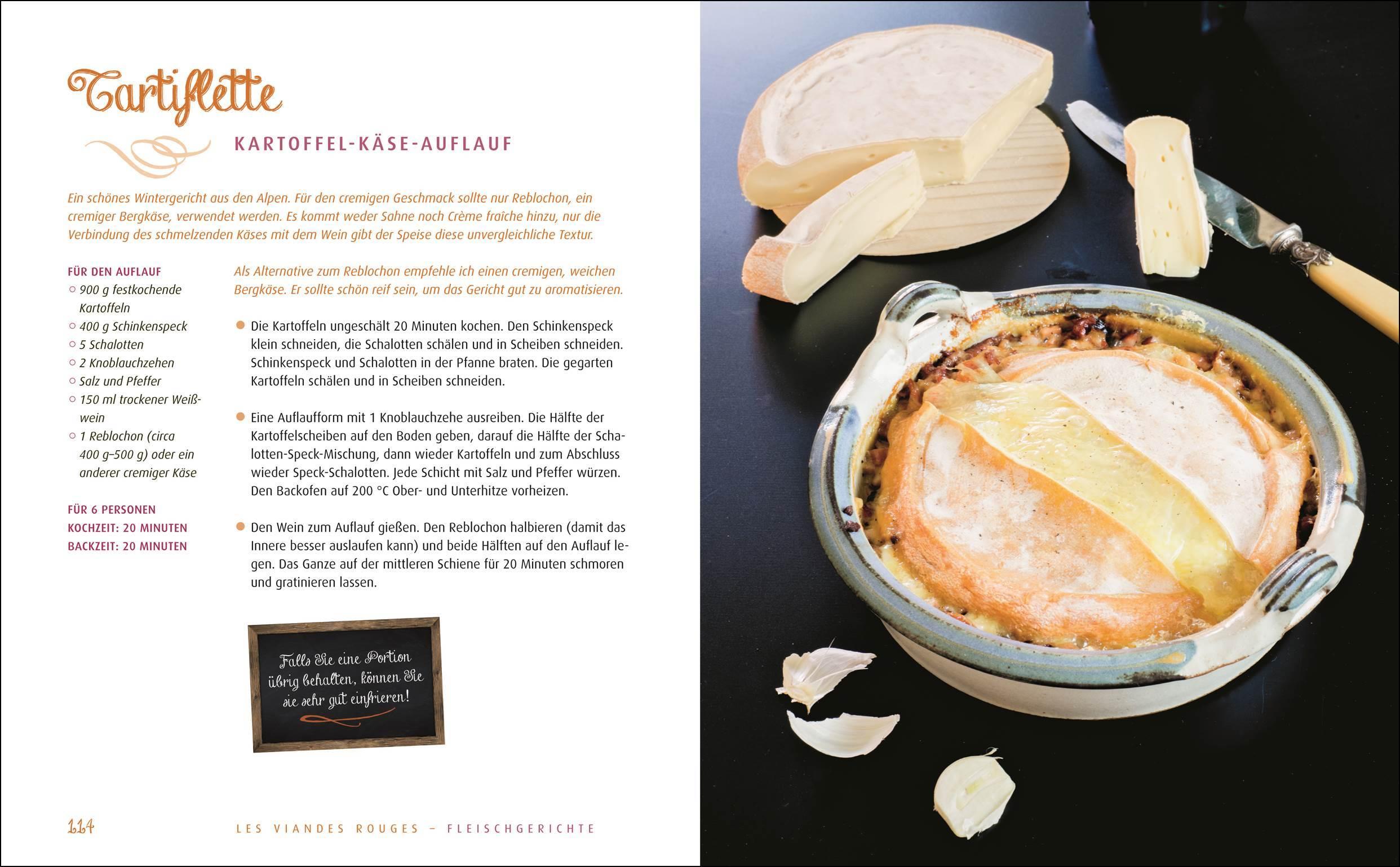 Beispielinhalt (Bild) Französisch kochen mit Aurélie