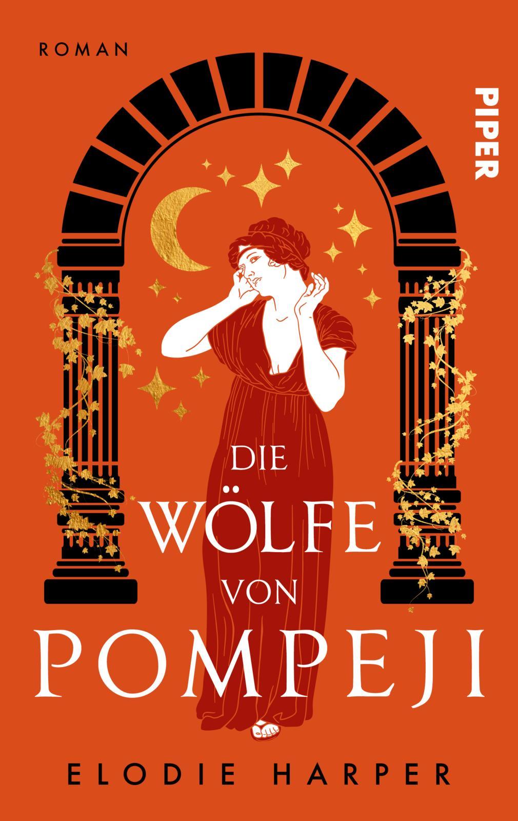 Vorderes Coverbild Die Wölfe von Pompeji