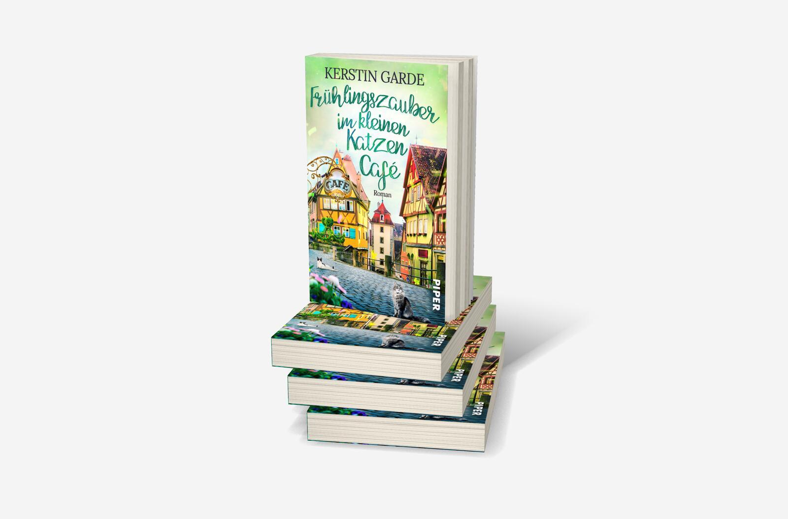 Beispielinhalt (Bild) Frühlingszauber im kleinen Katzen-Café