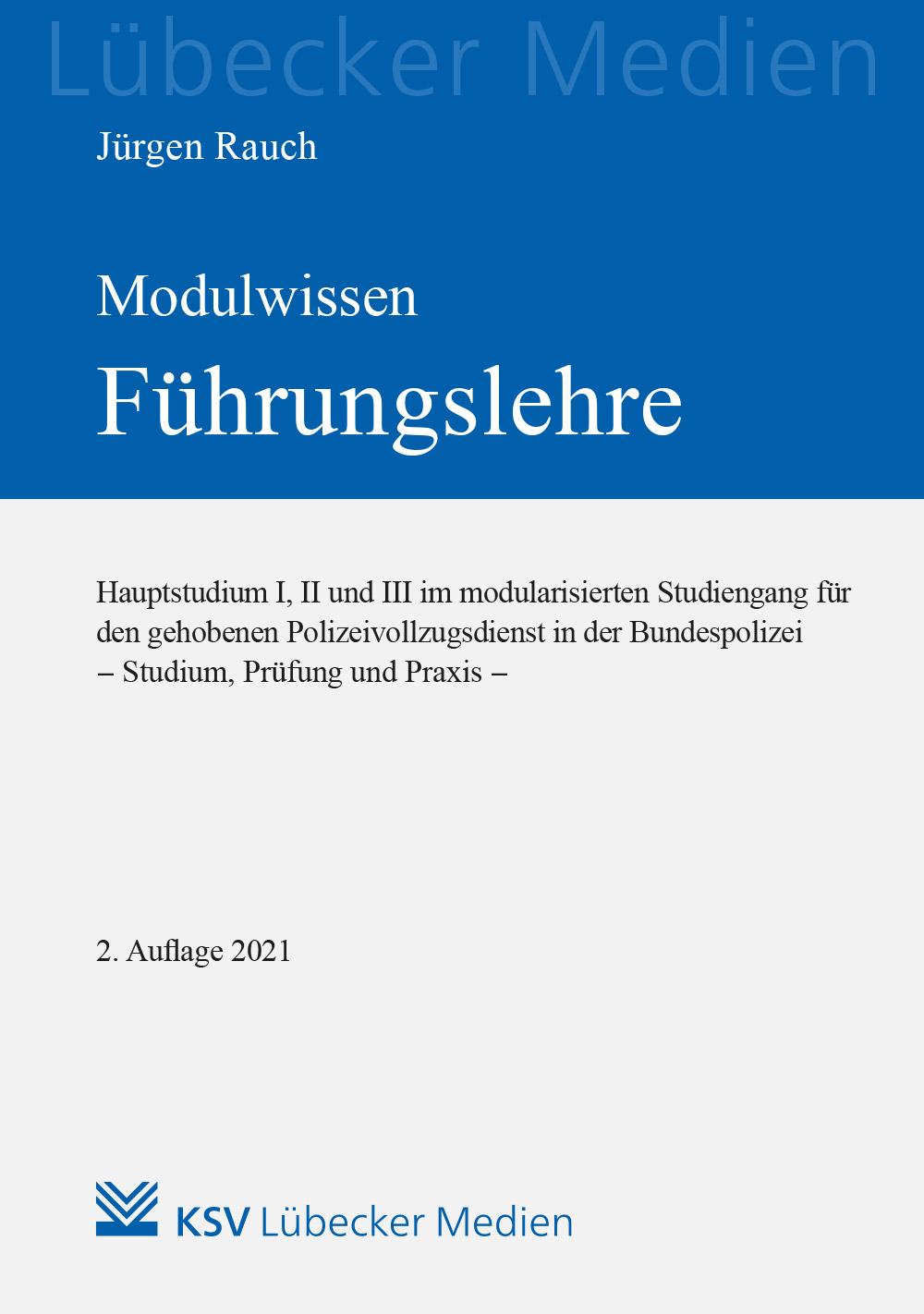Vorderes Coverbild MODULWISSEN Führungslehre