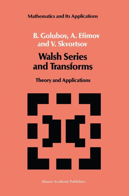 Vorderes Coverbild Walsh Series and Transforms